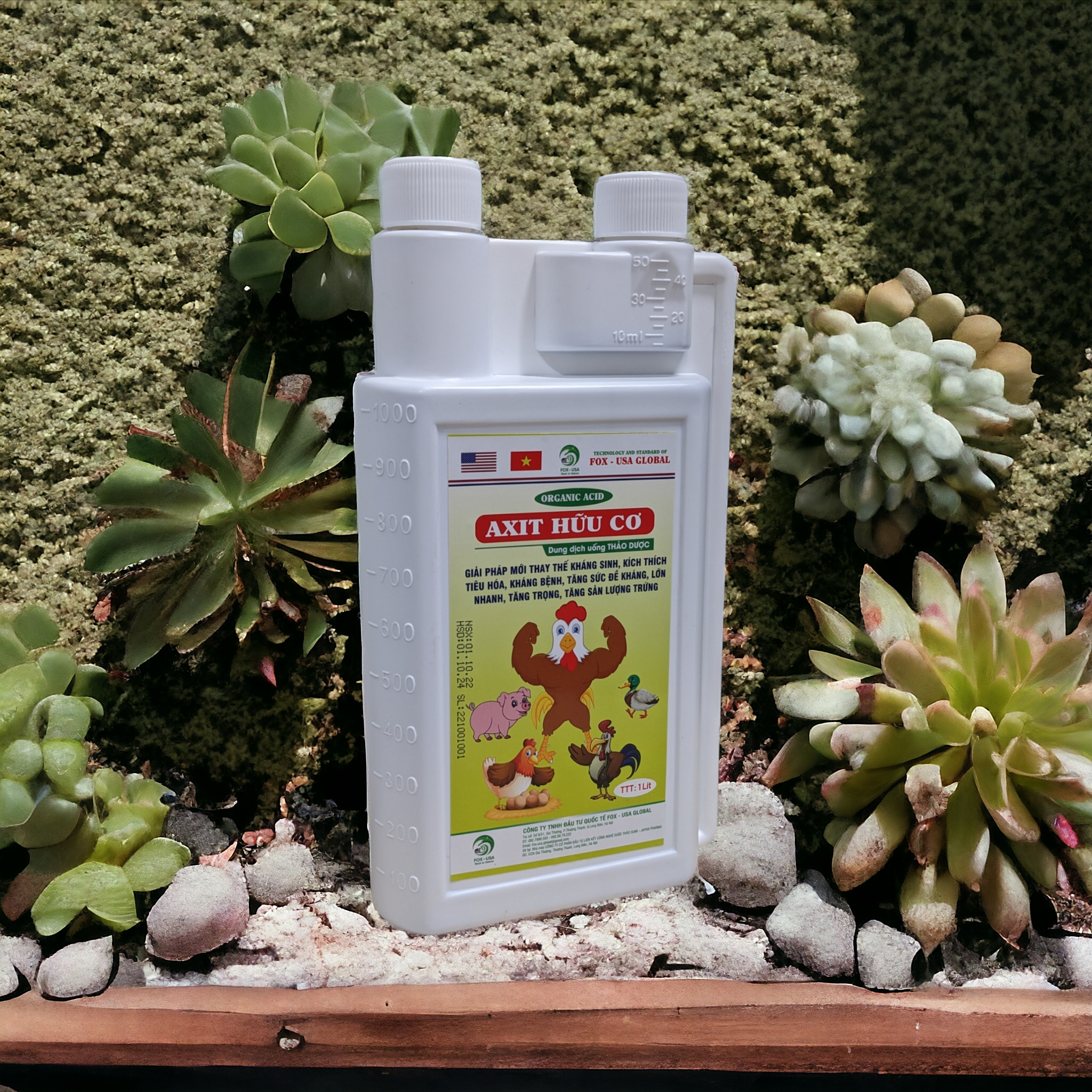 AXIT HỮU CƠ | NHÓM DINH DƯỠNG BỔ SUNG HỖ TRỢ ĐIỀU TRỊ BỆNH DẠNG DUNG DỊCH UỐNG