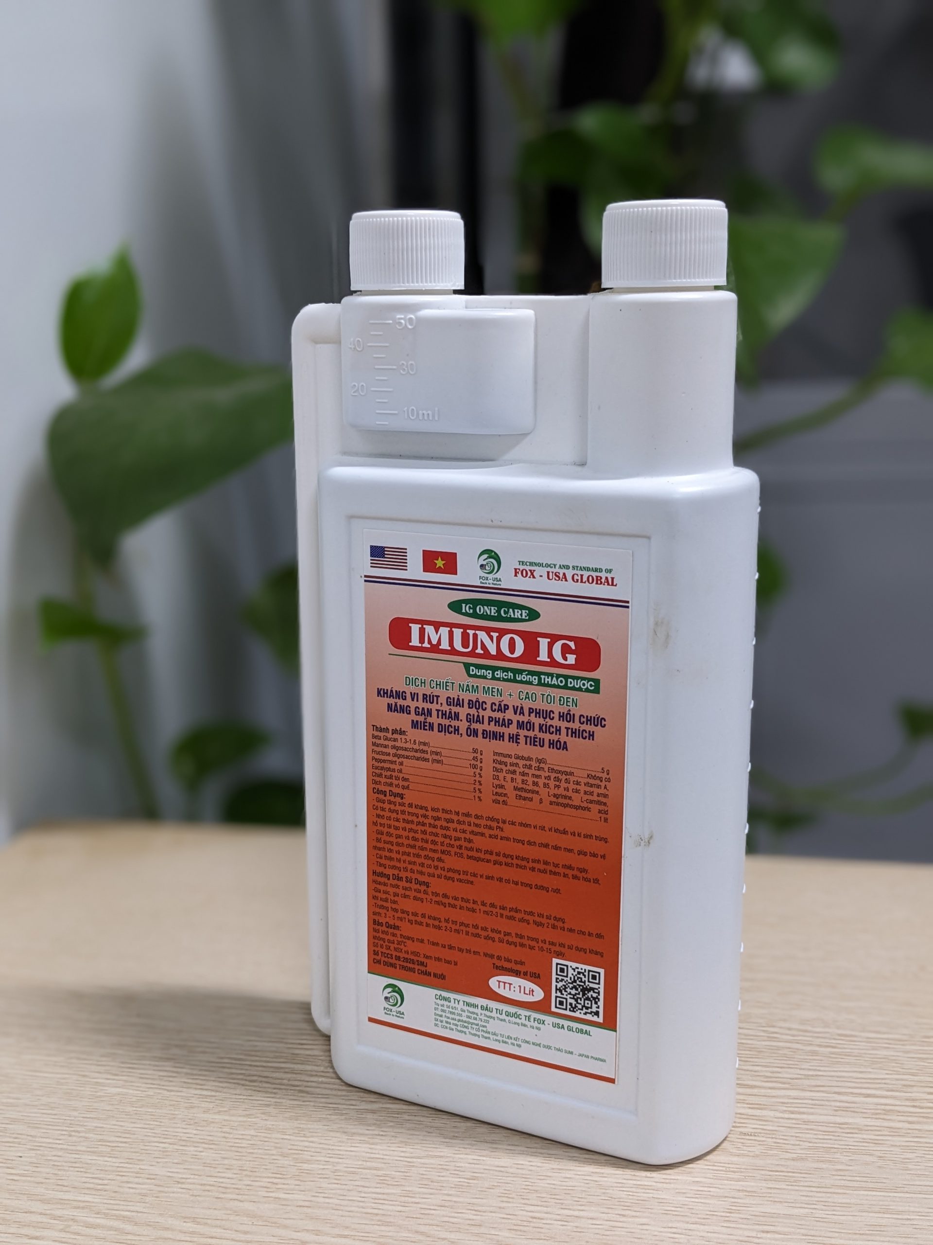 IMUNO IG | NHÓM DINH DƯỠNG BỔ SUNG HỖ TRỢ ĐIỀU TRỊ BỆNH DẠNG DUNG DỊCH UỐNG - Ảnh 3