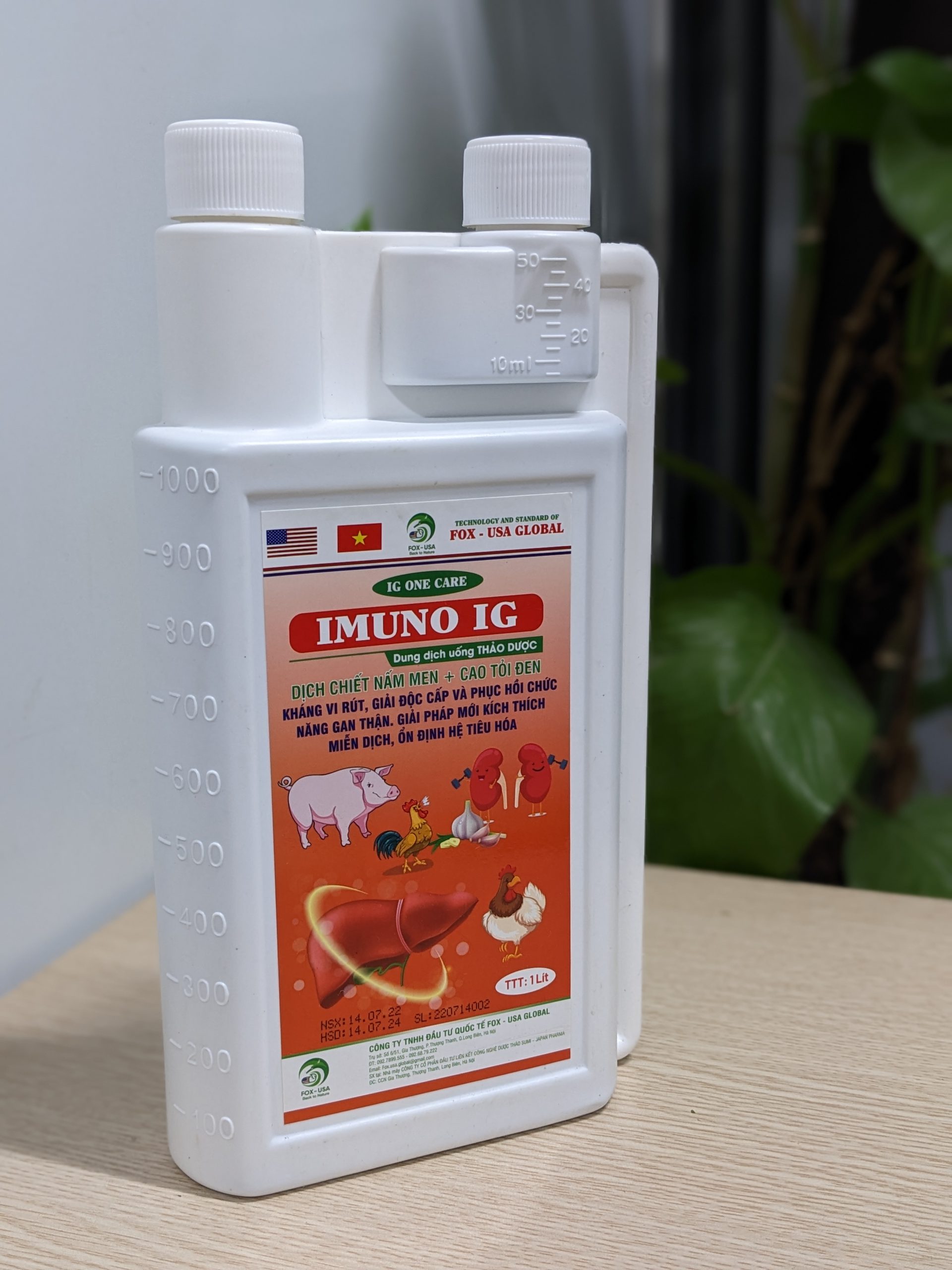 IMUNO IG | NHÓM DINH DƯỠNG BỔ SUNG HỖ TRỢ ĐIỀU TRỊ BỆNH DẠNG DUNG DỊCH UỐNG - Ảnh 2